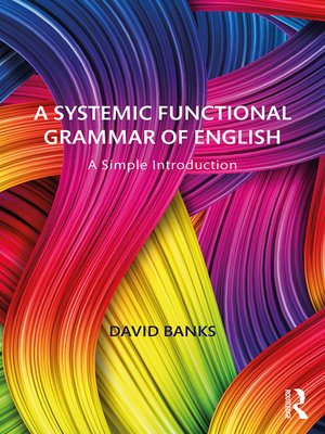 cover image of A Systemic Functional Grammar of English